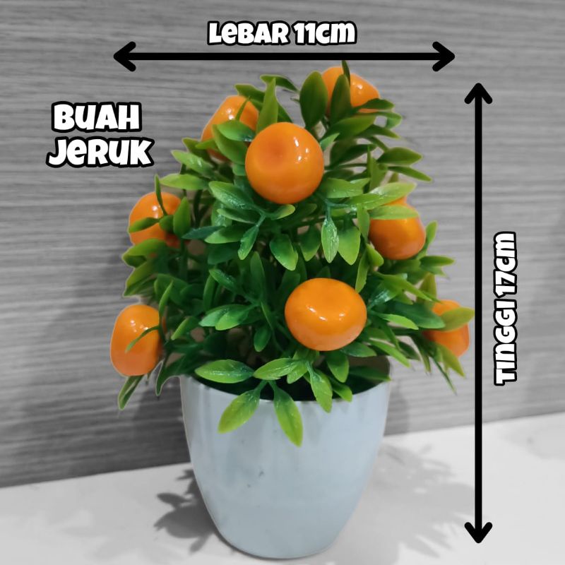 Bunga Hias / Hiasan Rumah / Bunga Buah / Buah Plastik