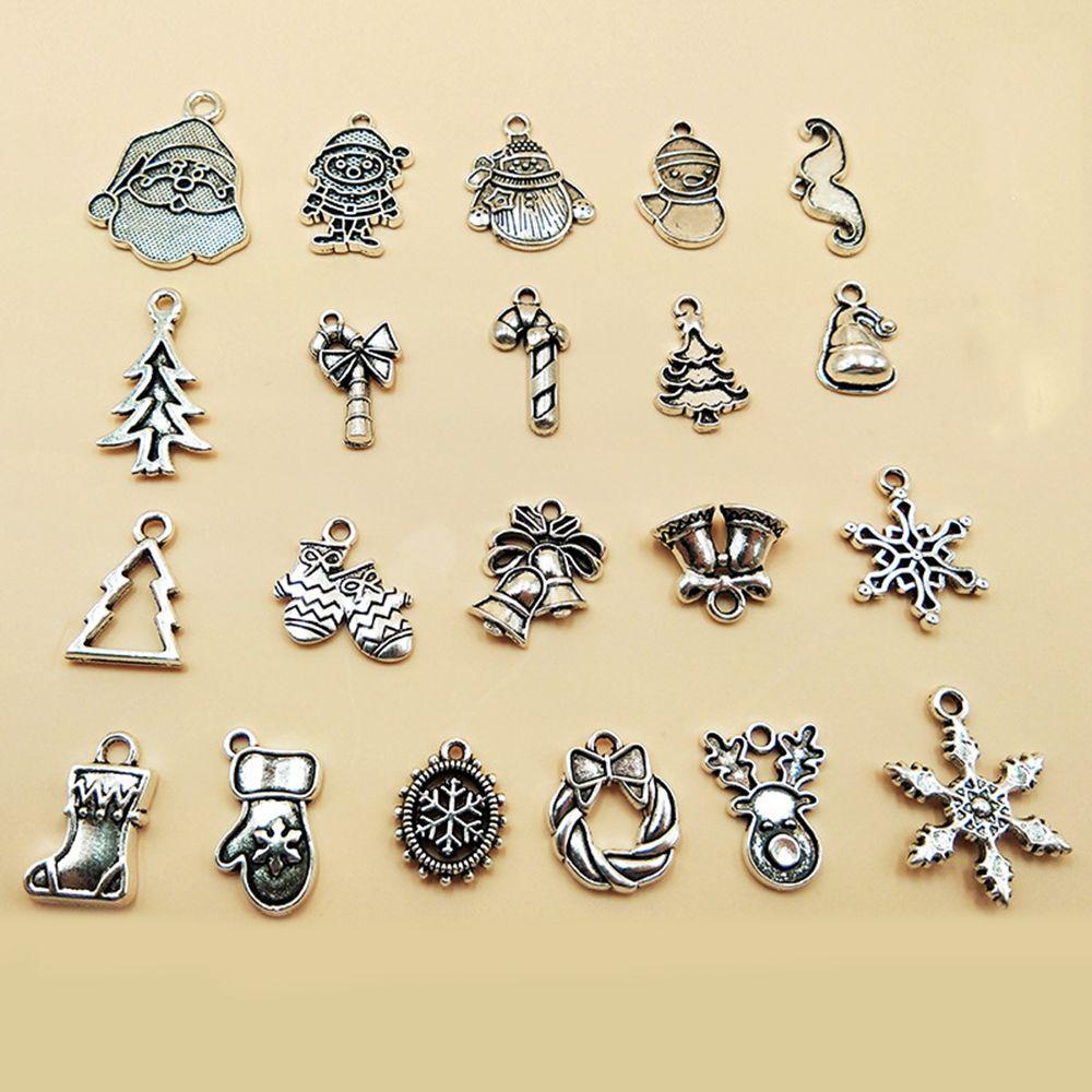 Setelan LILY Bahan Alloy DIY Dekorasi Santa Claus Natal