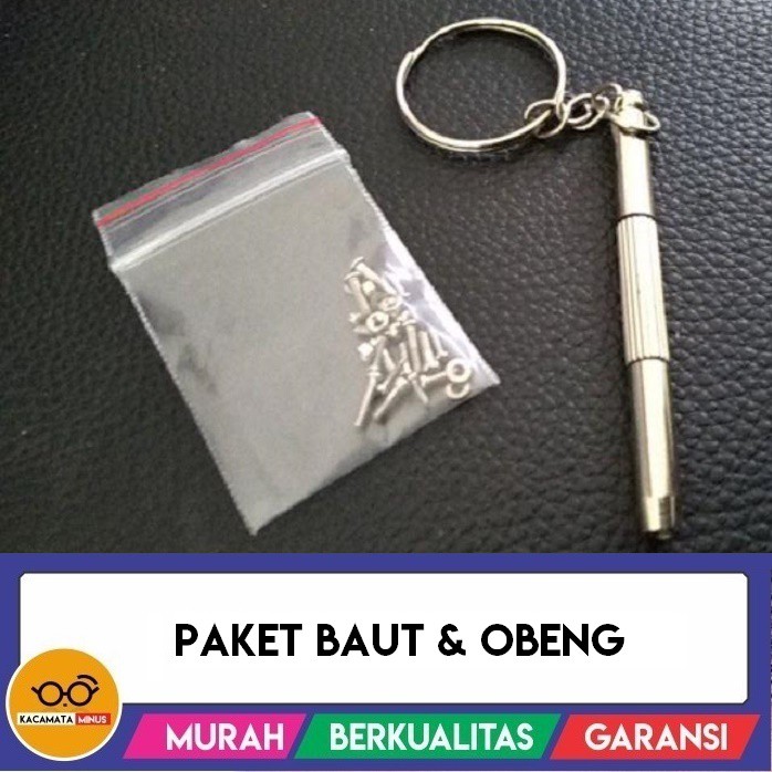 Baut Kacamata / Set Baut Kacamata / Paket Baut Kacamata Aksesoris Kacamata