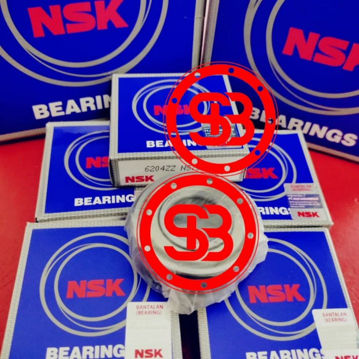 BEARING 6204 ZZ / 6204 ZZ C3 NSK JAPAN ORIGINAL