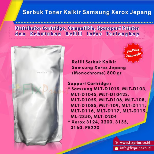 

Serbuk Toner Samsung Xerox Jepang (Kalkir) 1KG FPJNew3005