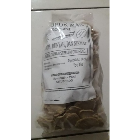 

Krupuk ikan Robbani