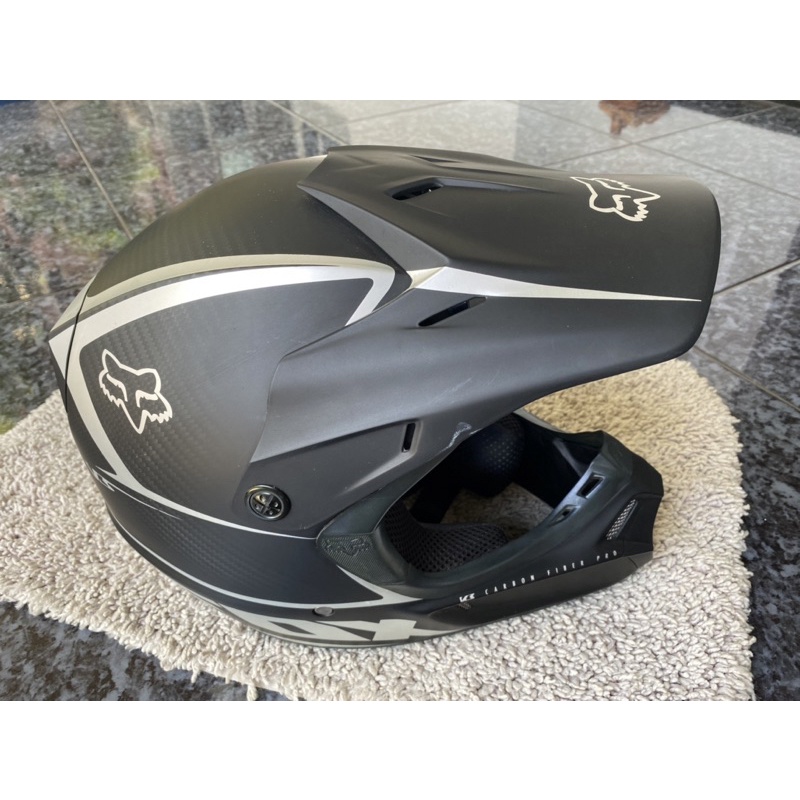fox racing v3 carbon helmet