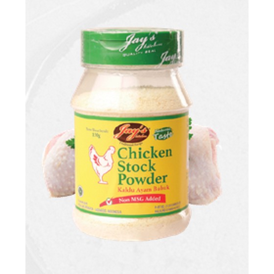 

JAY’S KITCHEN CHICKEN STOCK POWDER NON MSG 150 GR