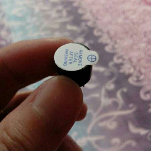 Mini Active Buzzer aktif 5V Sounder Speaker Arduino