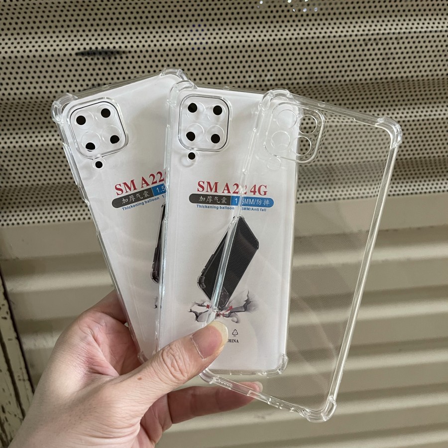 SAMSUNG GALAXY A22 4G 5G/A32 4G 5G/A52/A72/S21/S21 PLUS/S21ULTRA SILIKON AIRBAG 1.5MM CAMERA PROTECT