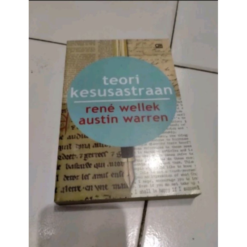 Teori Kesusastraan - Rene Wellek