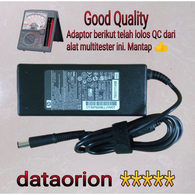 Adaptor Charger HP 19V 4.74A 90W DC 7.4*5.0 mm for HP Elitebook 8470P 8460P 8440P 2760P 2570P 2540P 2170p