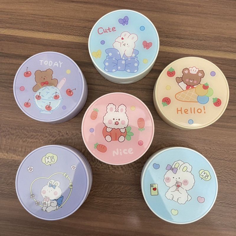KOTAK SOFTLENS RABBIT &amp; BEAR / TEMPAT SOFTLENS / TRAVEL KIT SOFTLENS