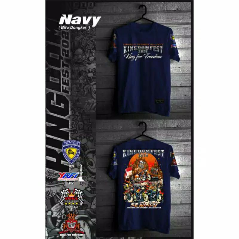 Kaos Original RX King Resmi 8 th Kingdom Anniversary