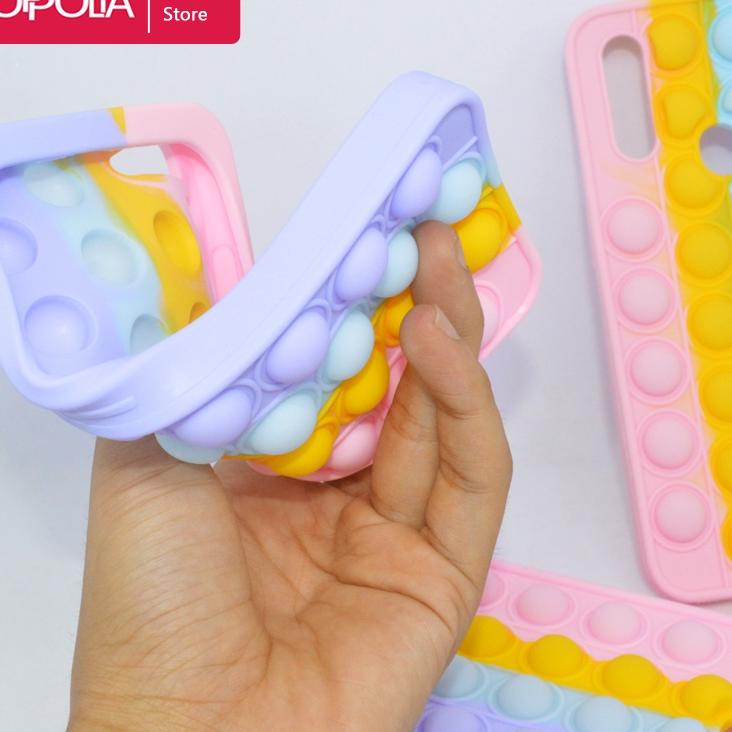Case Pop it Oppo A3s A5s F9 A12 A16 Reno 6 4G A5 2020 A9 2020  A53 2020 A33 2020 Casing Silikon ,,