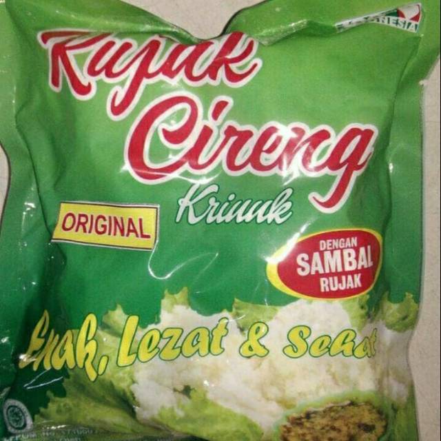 

Rujak Cireng Kriuk Rasa Original + Sambal Rujak