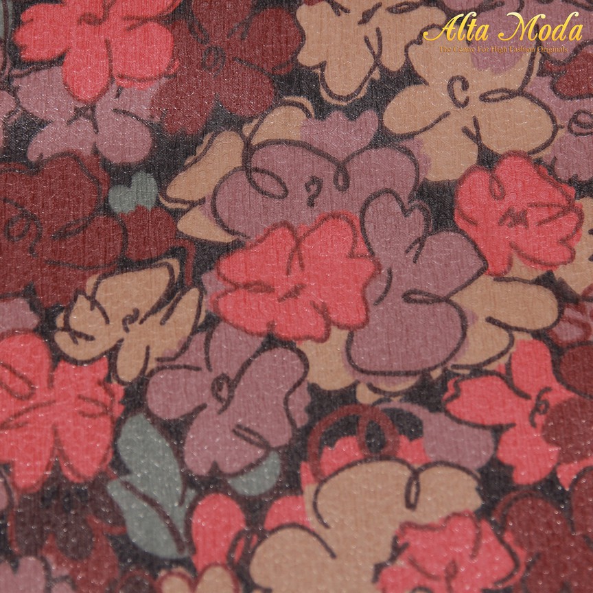 

Alta Moda Silk Chiffon Pastel Motif Floral Cartoon (1M)