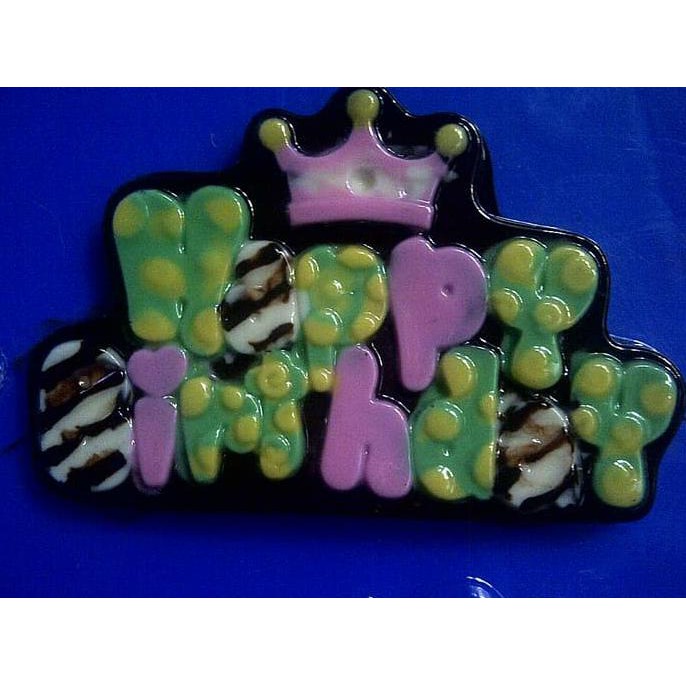 Sale Cetakan Cokelat/ Coklat Mika Ctm 125 Happy Birthday | Geraibajushops