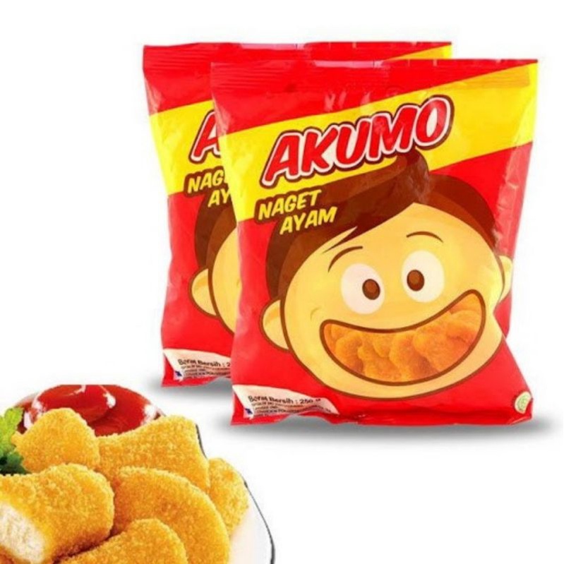 

Akumo Naget Ayam 250gr (Satu Pabrik Fiesta) nugget nagget ayam frozen food