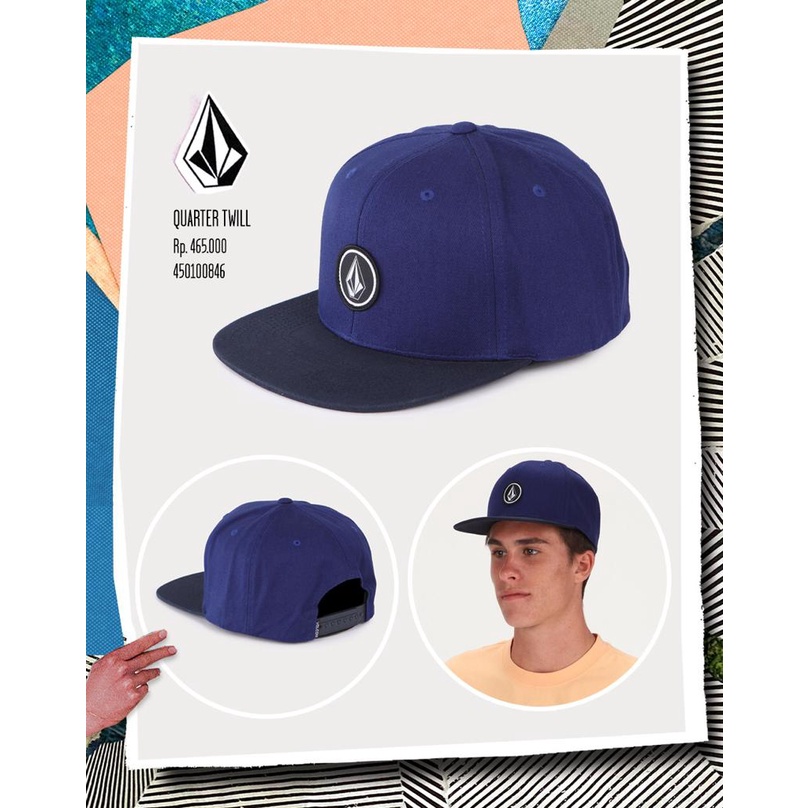 RAYSURF VOLCOM TOPI PRIA 450100846 ORIGINAL