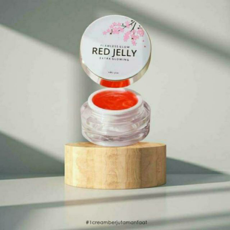 MS GLOW RED JELLY BARCODE ORIGINAL PRODUK SULTAN