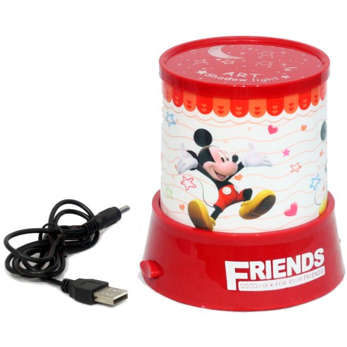 Lampu Tidur Mickey, lampu tidur unik, lampu tidur proyektor