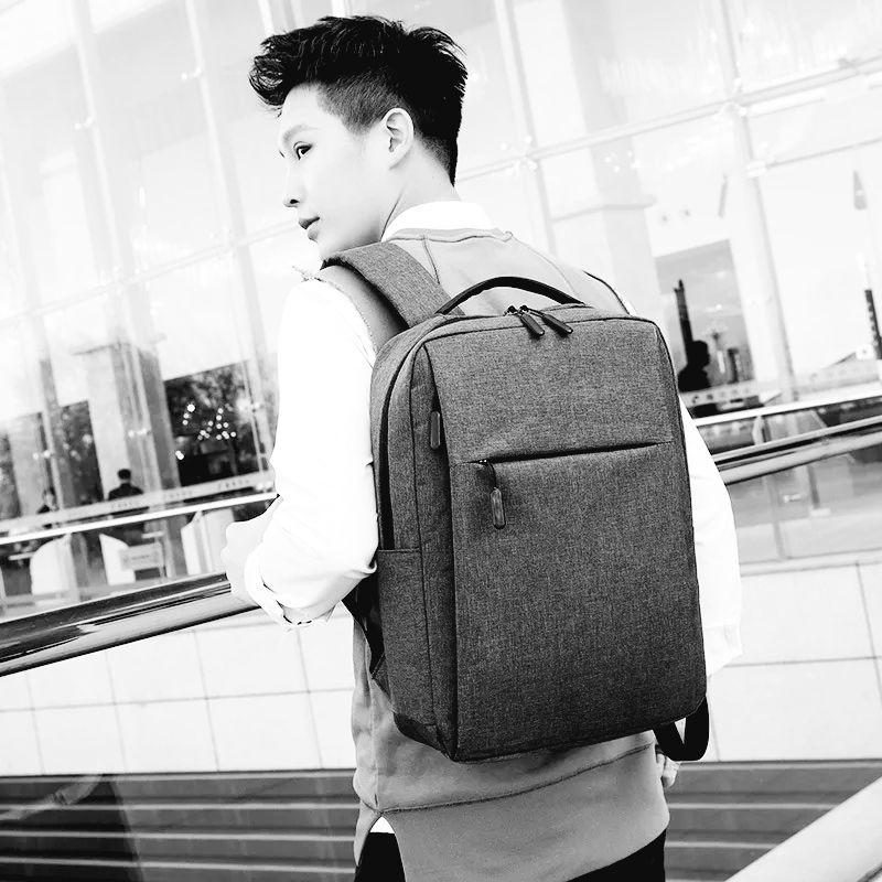 Ransel Kantoran Tas Kerja coklat premium Tas Ransel Laptop Bisnis Kerja Kuliah Sekolah Hitam