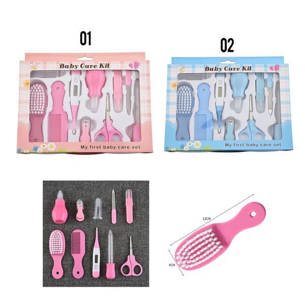 [GRAY.STORE178] 10 in 1 Perlengkapan Kado Bayi Baru Lahir Baby Newborn  Health Care Kit Set . BKT