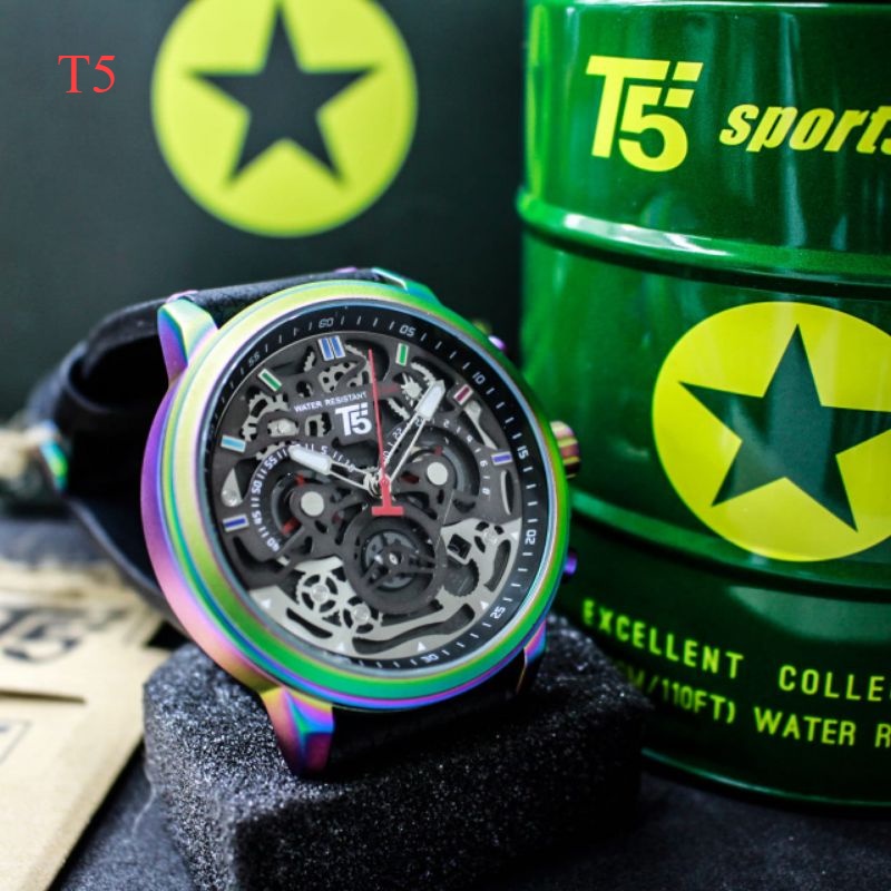 Jam tangan pria T5 H3624 Original garansi T5 H 3624 analog