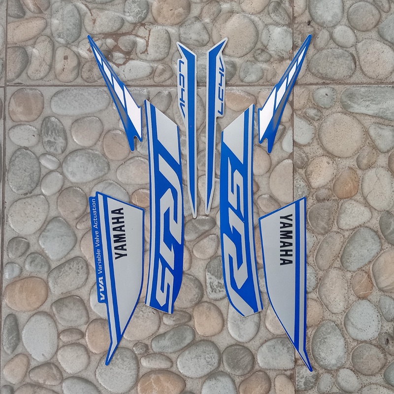 stiker striping Motor yamaha R15 vva 2017 Biru