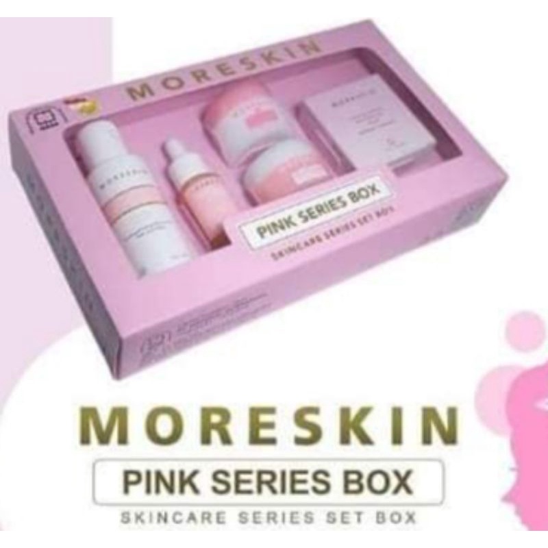 Moreskin Pink Nasa Kemasan Baru