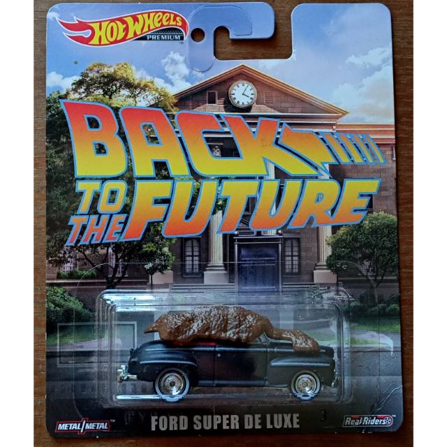 hot wheels back to the future ford super deluxe