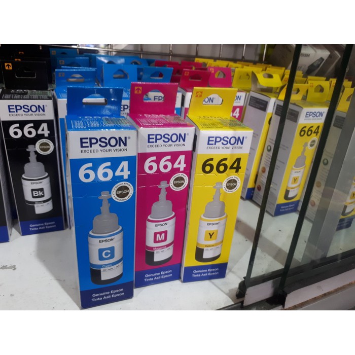 Tinta Original Epson 664 CMYK