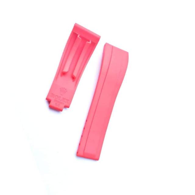 Tali Strap Jam Tangan Rolex Karet Rubber Super Red Original