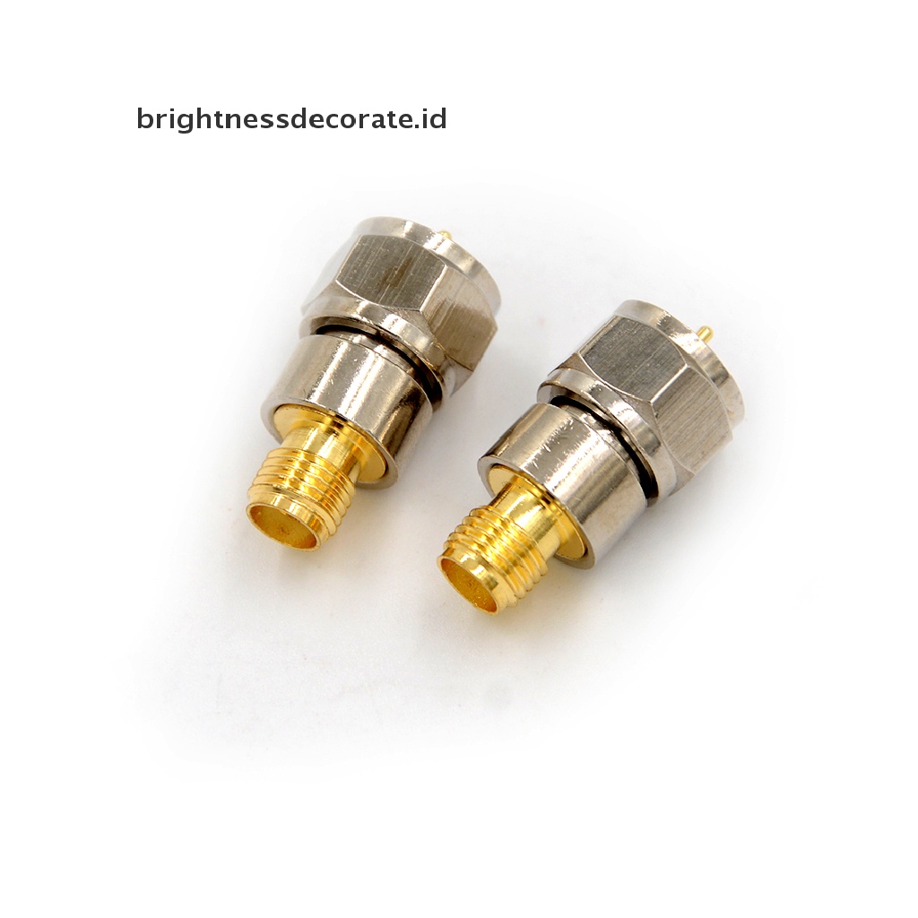 [birth] SMA Female Jack To F Male Plug RF Coaxial Adapter Connector Straight [ID]