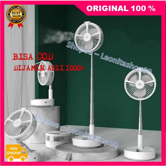 [BISA COD] Humidifier Kipas Angin Portable Lipat Portable Fan Kipas Angin Portable 100% ASLI ORIGINA