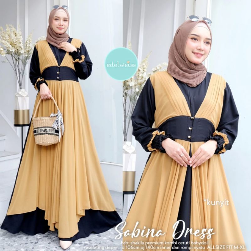 SABINA DRESS EDELWEISS