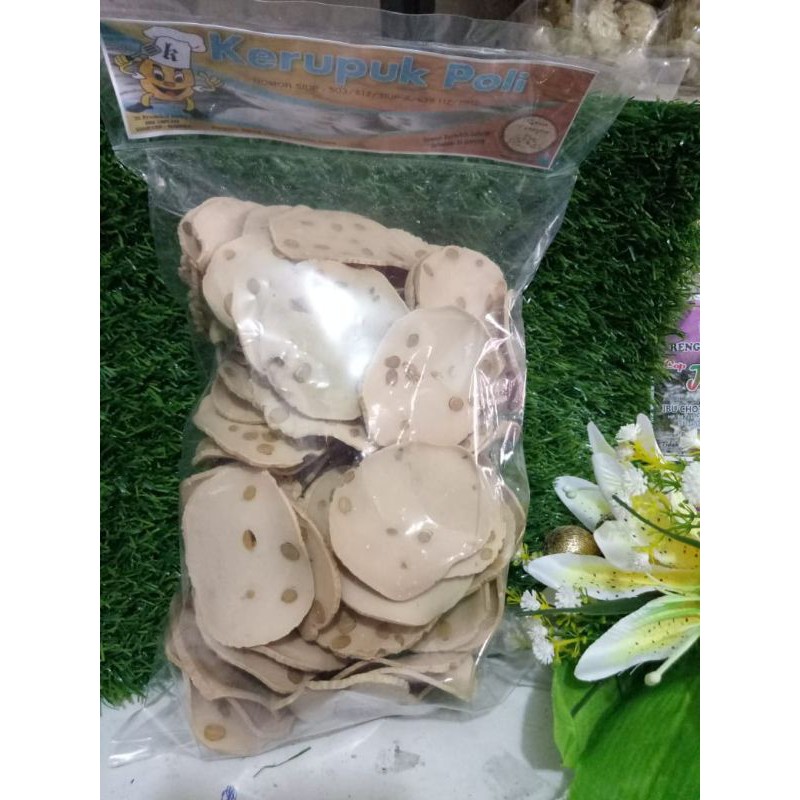 

Kerupuk Poli Tempe Super 500gr
