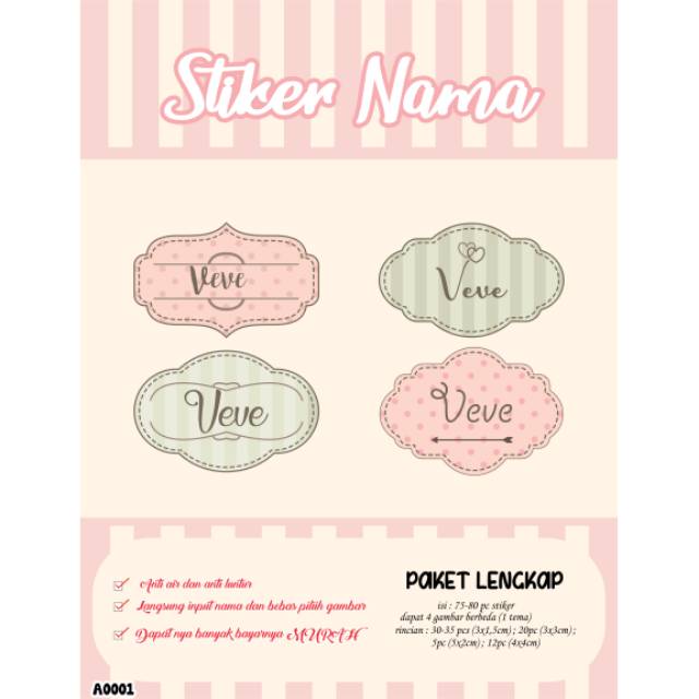 

Custom Stiker Nama Anti Air
