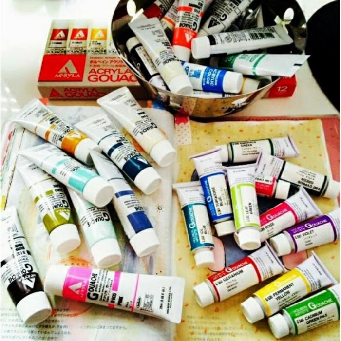 

Fuji | Holbein Acryla Gouache 20 Ml Basic Colors Murah Meriah Ready