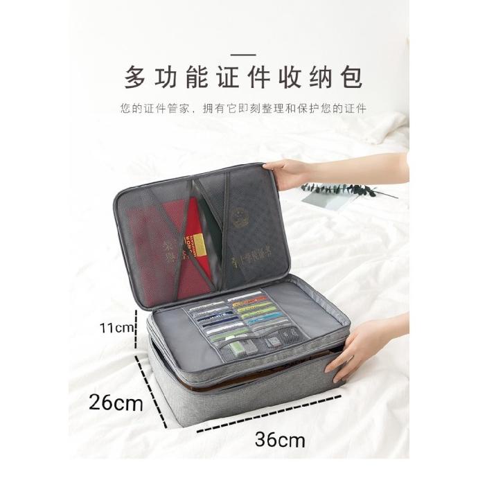 

Office & Stationery | Document Organizer | Document Bag Dream Travel Waterproof With Security Lock Tas Dokumen - | Best Seller