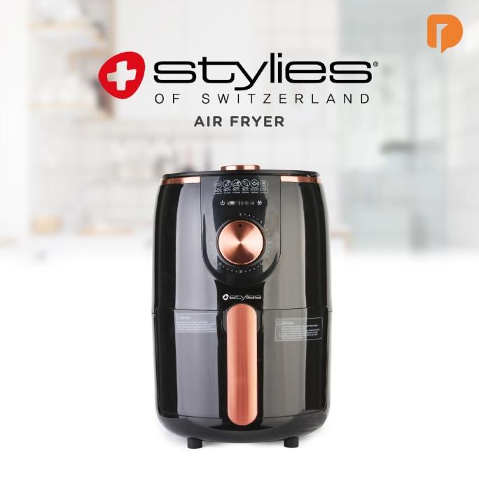 Penggorengan Elektrik - Stylies Air Fryer Made in Switzerland stok melimpah