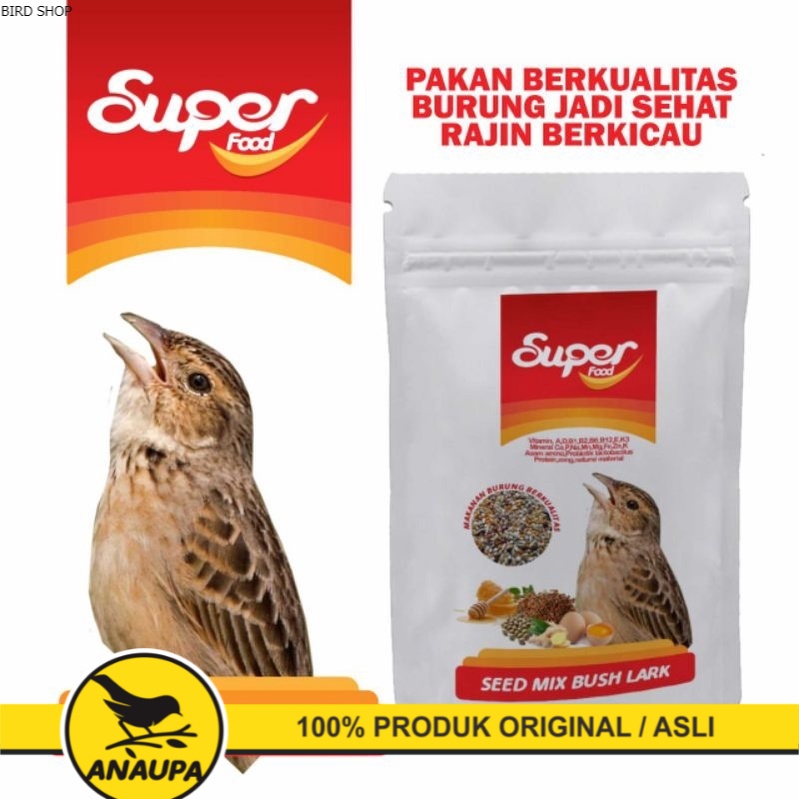 SUPER SEED MIX LARK SONCA BRANJANGAN DENGAN CAMPURAN BIJI BERKUALITAS