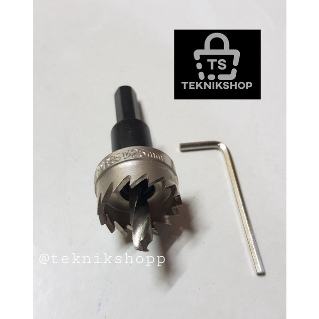 MATA BOR HOLESAW BESI HSS 25MM / MATA BOR BULAT 25 MM / MATA HOLESAW