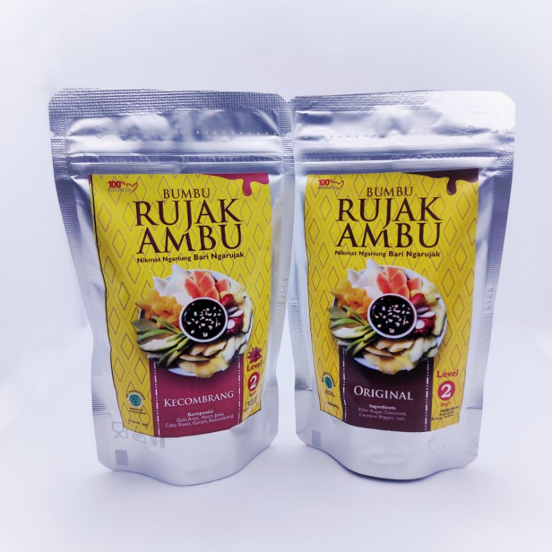

Bumbu Rujak Ambu rasa Original pouce 150 g
