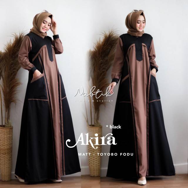 Akira Maxy ORI NABTIK gamis dress