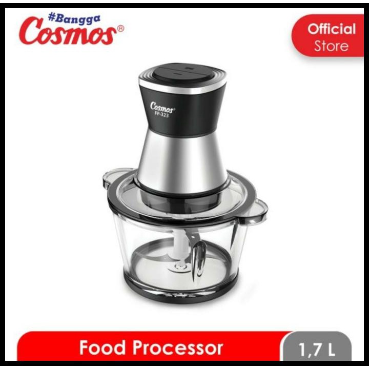 Food Chopper Cosmos FP 323 Hitam Pengupas Bawang Food Processor Cosmos
