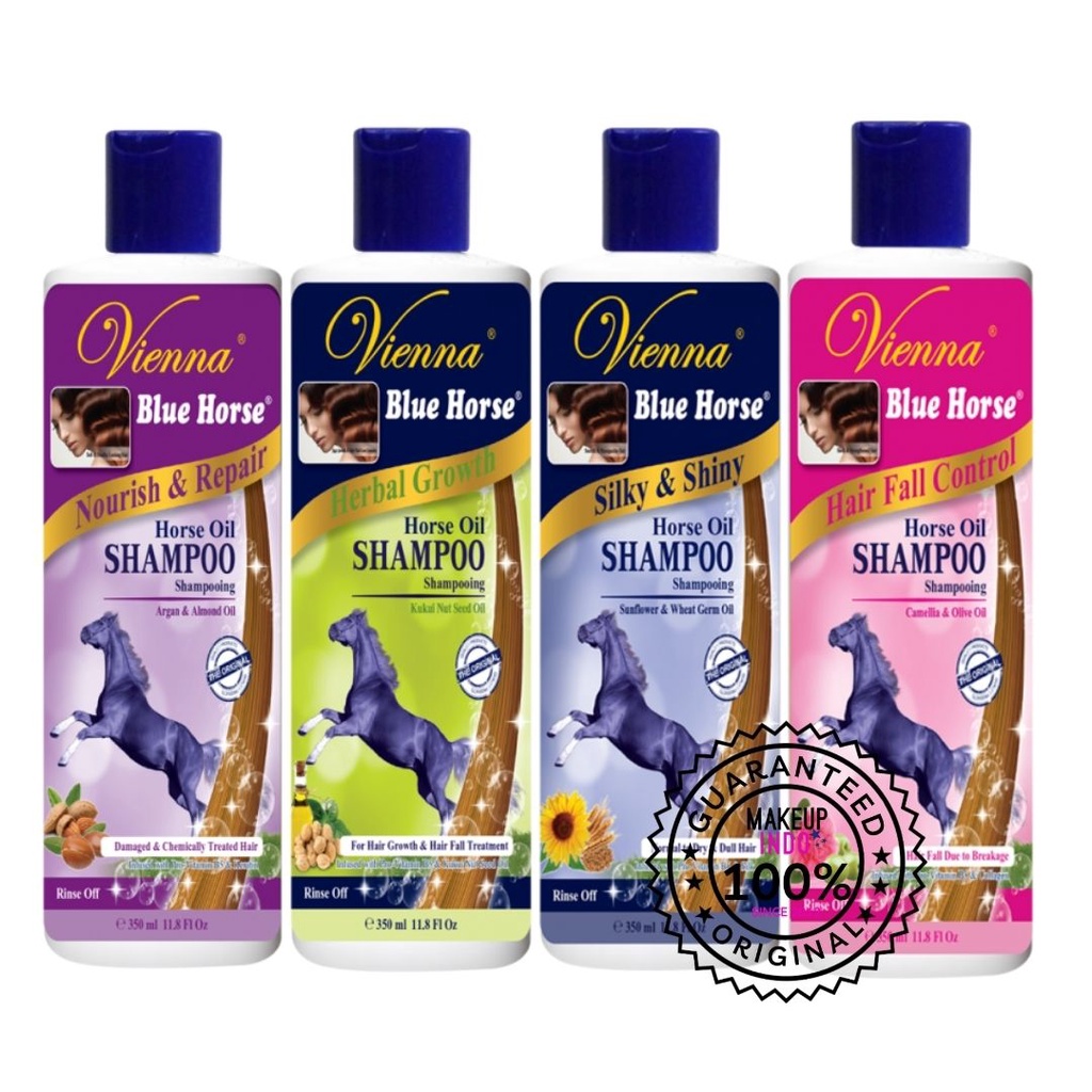 VIENNA BLUE HORSE SHAMPOO 350ml/HAIR MASK