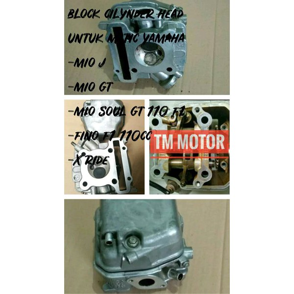 block clynder head mio j blok head mio j block cop depan mio j blok kepala busi mio j