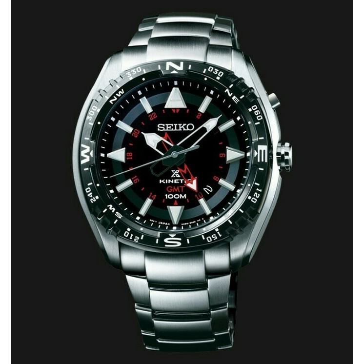 Jam Tangan Seiko SUN049P1 Prospex Land Kinetic GMT Original