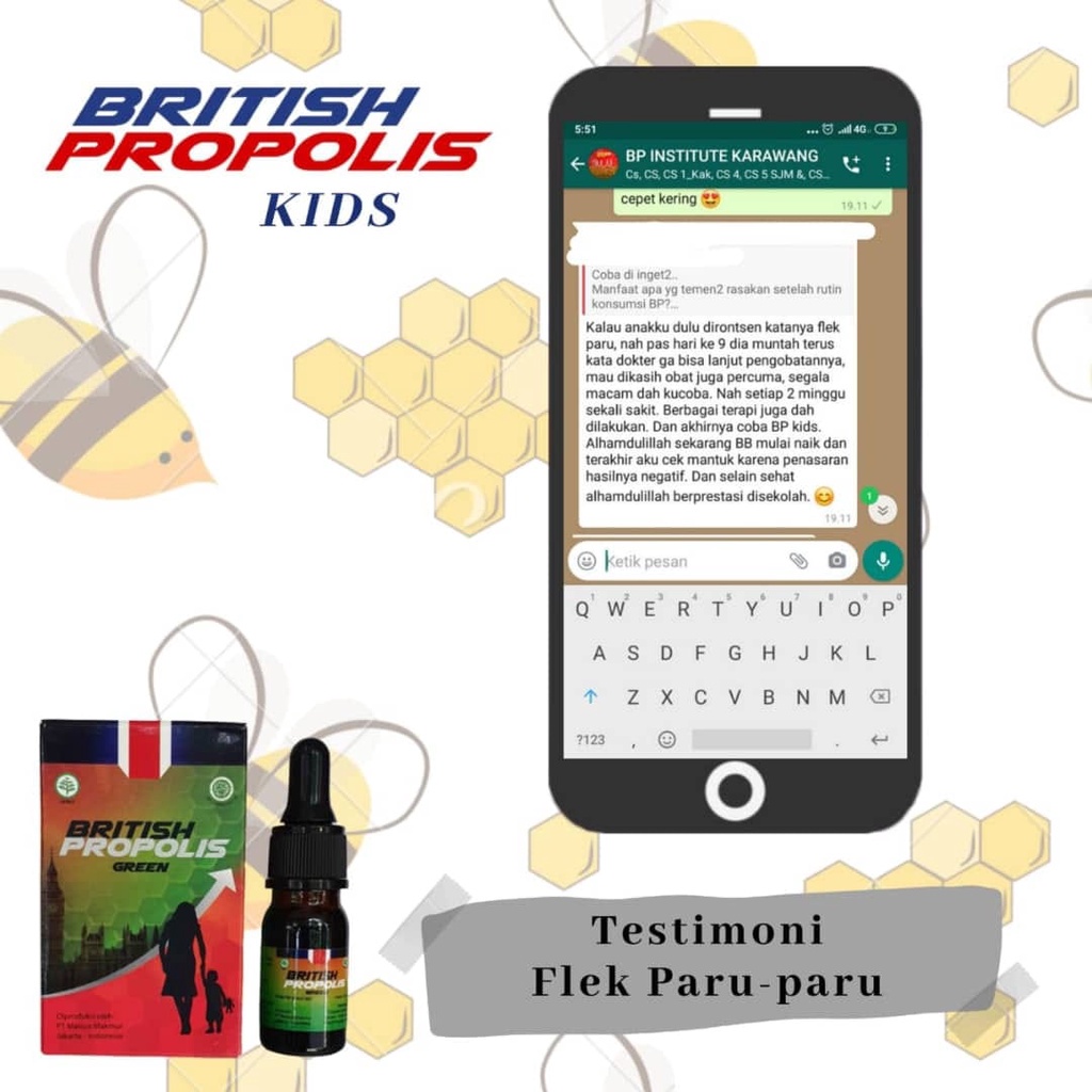 British Propolis Paket 3 Botol Paket Reseller Mengobati Jantung Sinustis Paru Paru Diabetes