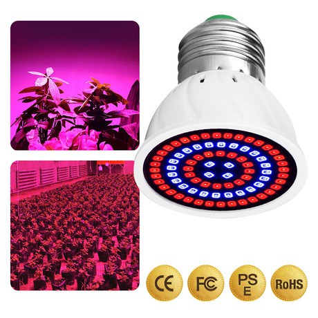 Lampu Grow Light Hidroponik Lampu Pengganti Sinar Matahari Indoor Plant Growth FEFARM