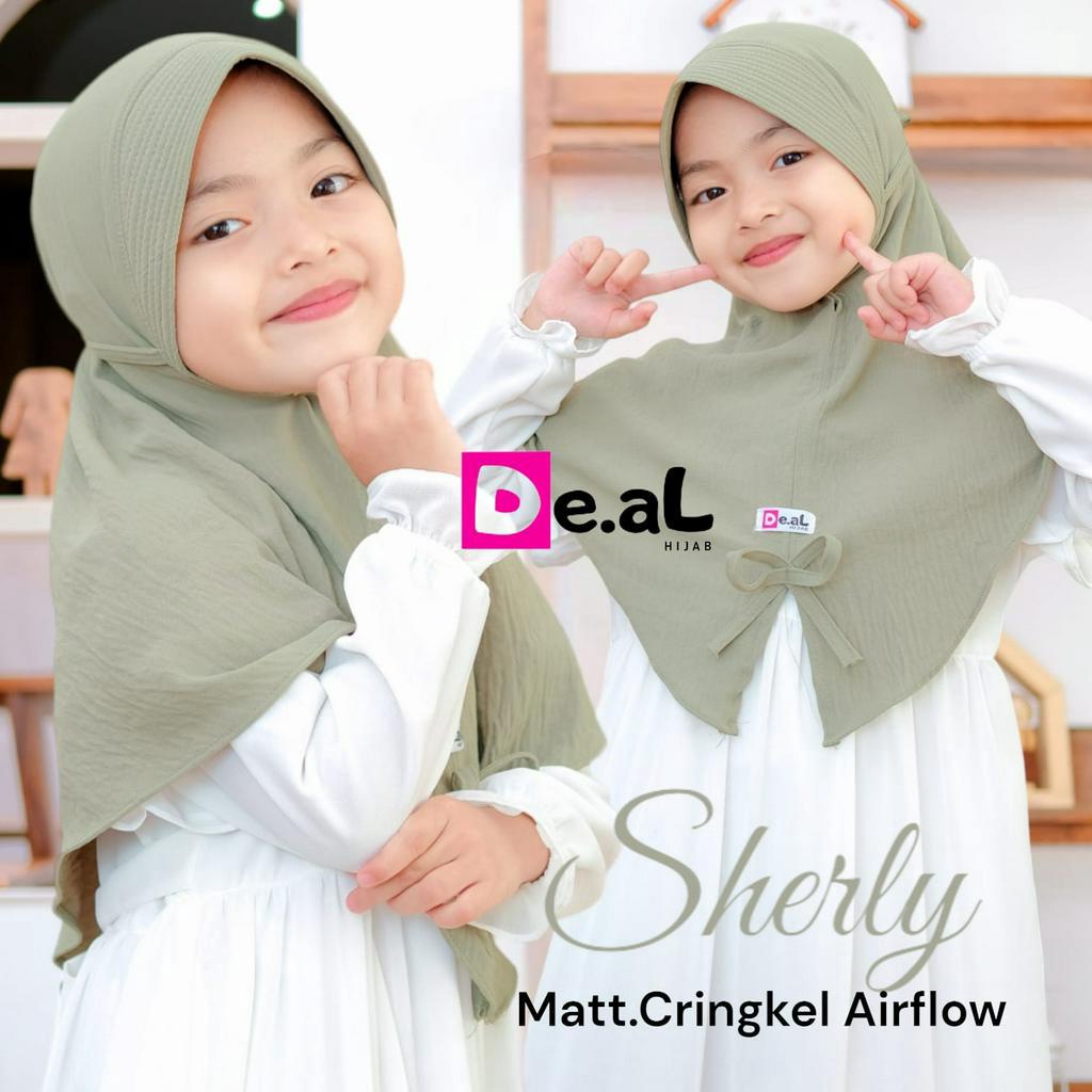 ARJUNA HIJAB INSTAN CRINKLE SHERLY VOLKA ORI DE.AL HIJAB