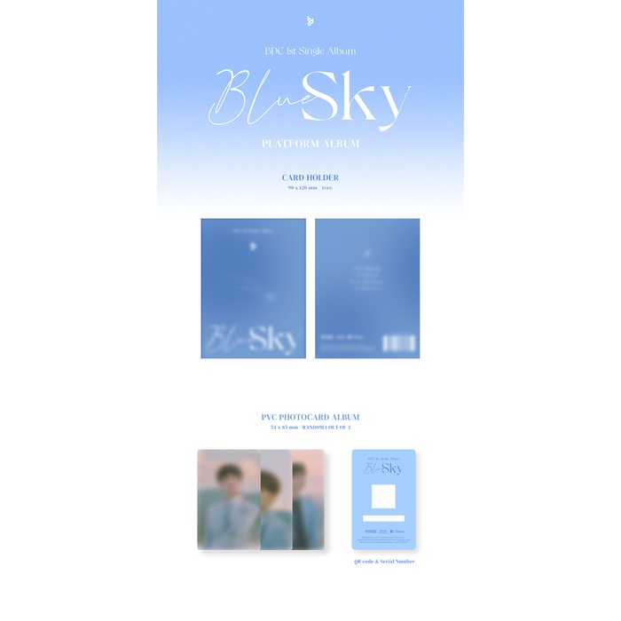 BDC - 1st Single Album Blue SKY (Platform ver)